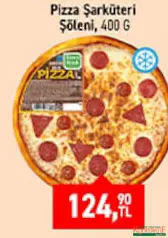 TARIM KREDİ PİZZA ŞARKÜTERİ ŞÖLENİ 400 G fiyat ve kampanya bilgisi